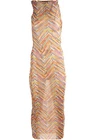 MISSONI MULTI MESH MAXI DRESS IT 36 UK 4