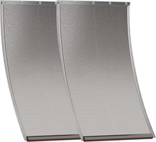 2 Pack Large Dog Door Replacement Flaps with Screws, Large, of 2