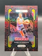 2024 Panini Prizm Monopoly WNBA - Isabelle Harrison #36 Classic Icons Red Prizm