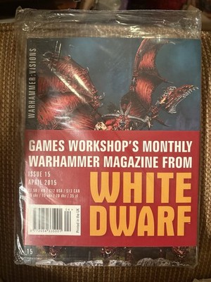 Warhammer Visions Issue 15 April 2015 Magazine (Sealed, Mint)