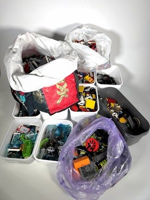 Lego 15,4 kg riesiger gemischter Restposten Teile Power Miners Star Wars Atlantis sortiert