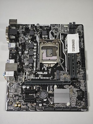 ASUS Prime B250M-K Motherboard - für Teile, Spuren Der Verwendung