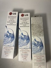 3 LG LT700P/PC/PCS Refrigerator Replacement Water Filter ADQ36006101-S 200 Gal