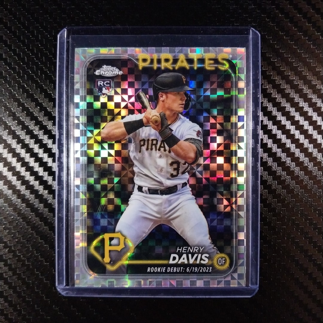 2024 Topps Chrome Update Baseball #USC128 Henry Davis RC X-Fractor