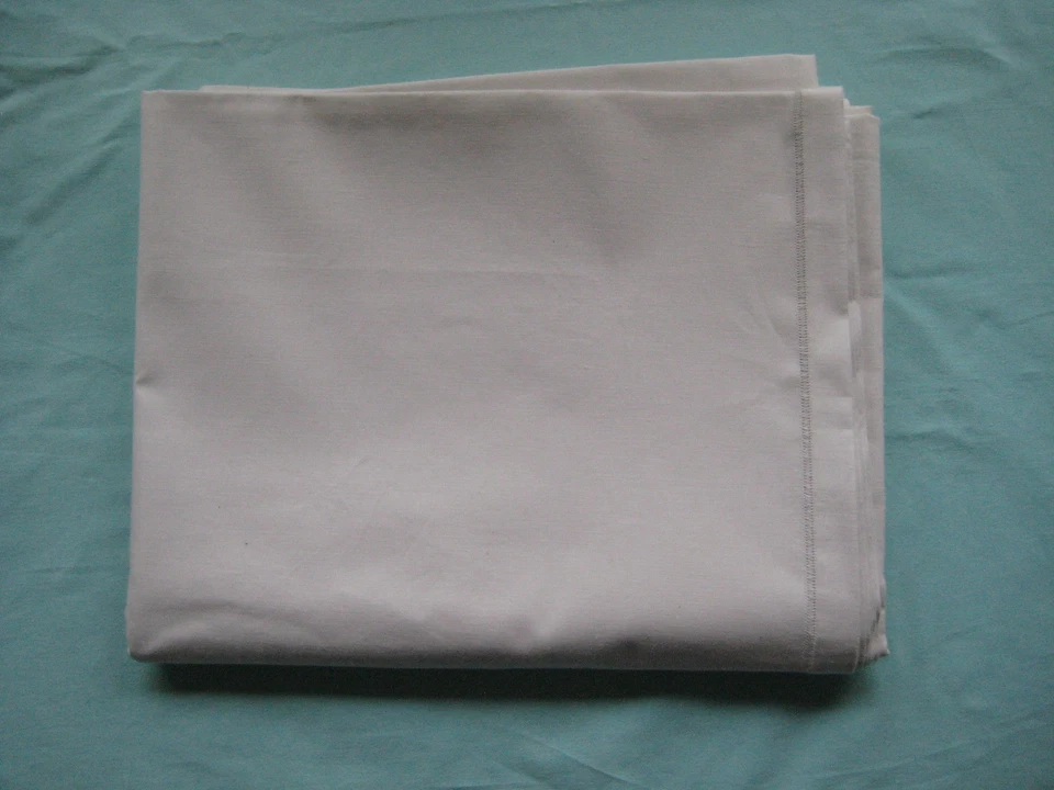 Tischdecke mit Hohlsaum, Baumwolle weiss, ca. 232x136 cm  1)