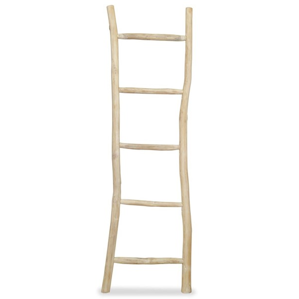 Handtuchhalter Leiter Mit 5 Sprossen Teak 45 X 150 Cm-image