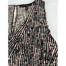 White House Black Market Dress Size 8 Sleeveless Abstract Print