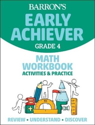 Barron's Educat Barron's Early Achiever: Grade 4 Math Workbook Act (Taschenbuch)