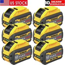 For DEWALT DCB609-2 20V/60V MAX FLEXVOLT 12 AH LITHIUM ION BATTERY DCB606 DCB612