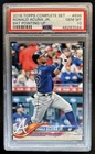 2018 Topps Ronald Acuna Jr. RC Rookie VAR #698c Braves PSA 10 GEM MINT