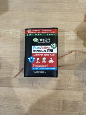 Garnier SkinActive Pure Active Charcoal bar ** new 
