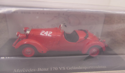 Autocult 1:43 - Mercedes-Benz 170 VS Geländesportroadster (1938) - 07024 - (43)