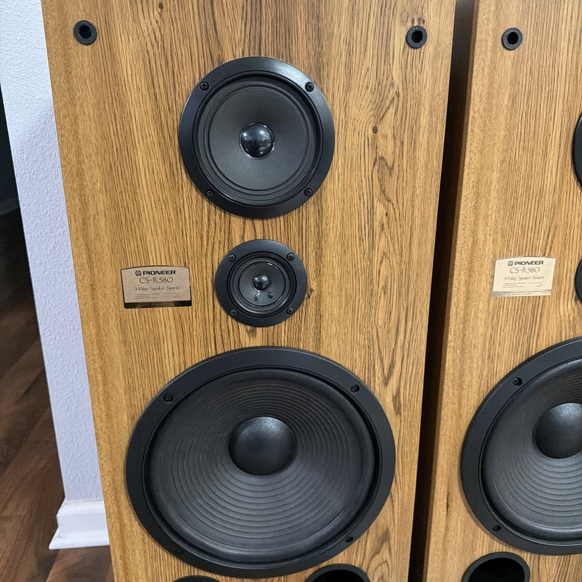 Pioneer CS-R580 3-Way Speakers 12