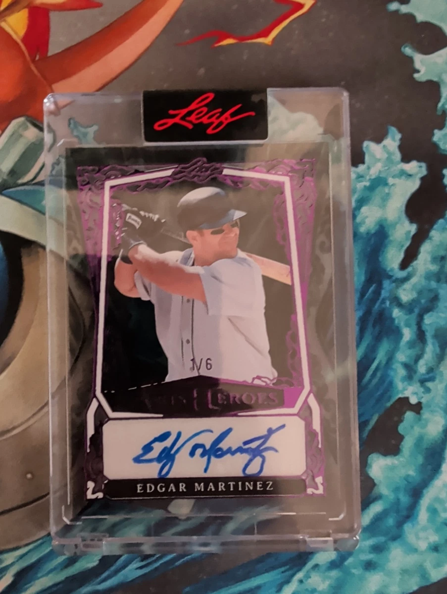 Edgar Martinez Baseball Serial Numbered Sports Trading Cards
