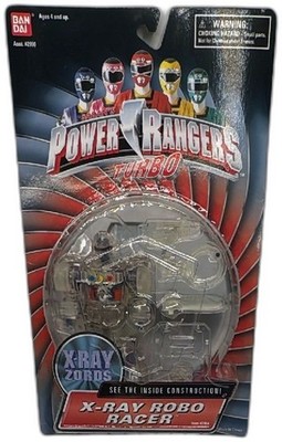 Power Rangers Turbo X-Ray Robo Racer Vintage 1997 Bandai Sealed X-Ray Zords