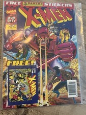 X-Men Comic - #2 - 28 Oct 1994 with Free Gift Panini Stickers - UK Marvel