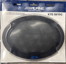 Alpine KTE-S619G Speaker grilles for 6"x9" for Alpine Type S speakers