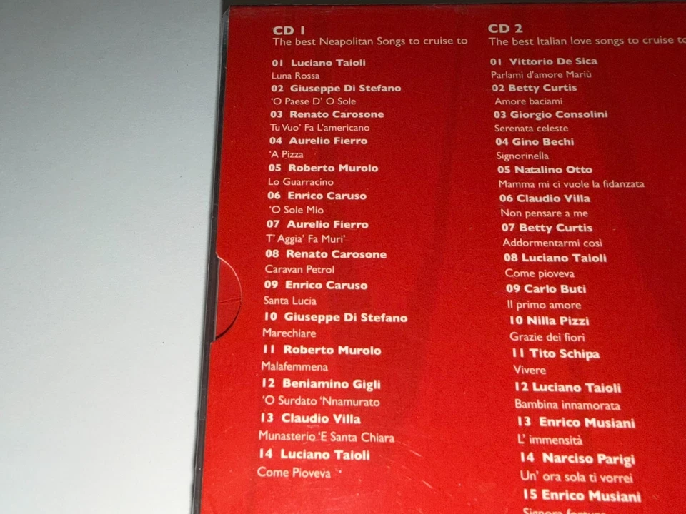 Ciao Italia CD 3-Disc Set Italian Music Compilation 46 Songs 2008 *NEW/SEALED* Foto 3 de 4