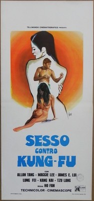 Love and Blood 1972 Italian Locandina Poster Fan Ho Alan Tang Jeanette Yu Wei