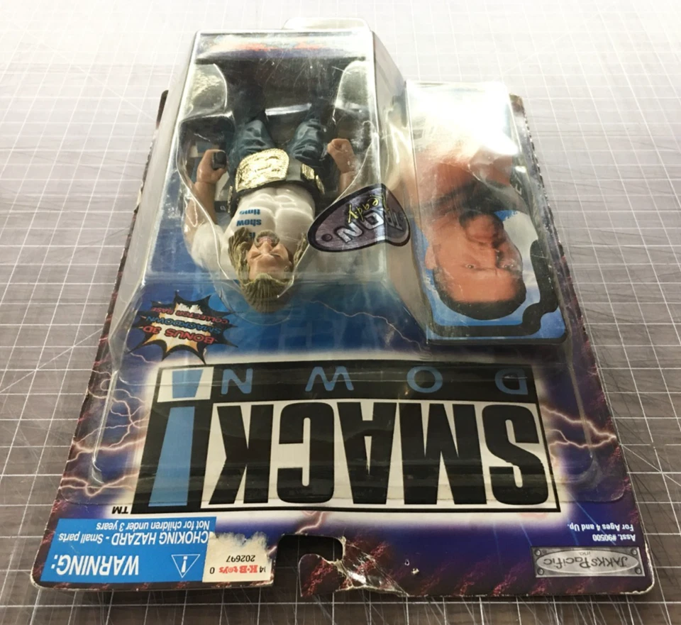 WWF Smack Down Tron Ready The Big show Figure (Jakks Pacific, 1999) NIP - Image 4 of 4