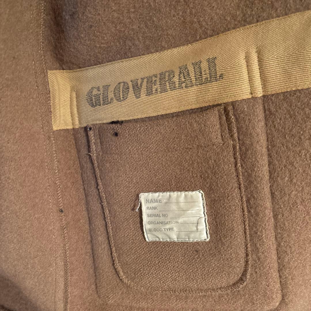 Gloverall Monty Duffle Coat Beige UK Made Size M Excellent
