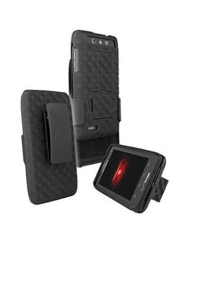 *Verizon OEM Shell Holster Combo Case Clip Fit For Motorola Droid 4 XT894 XT894
