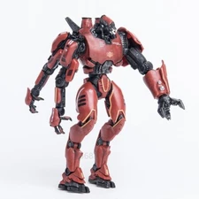 Jaeger Crimson Typhoon 7" Action Figure Toy Red Robot For Pacific Rim Series 1