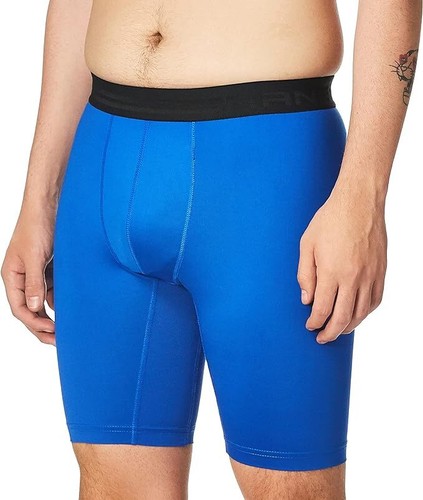Hanes Men's Performance Compression Shorts Sport Cool DRI 9" inseam Cool Comfort - Picture 8 of 18