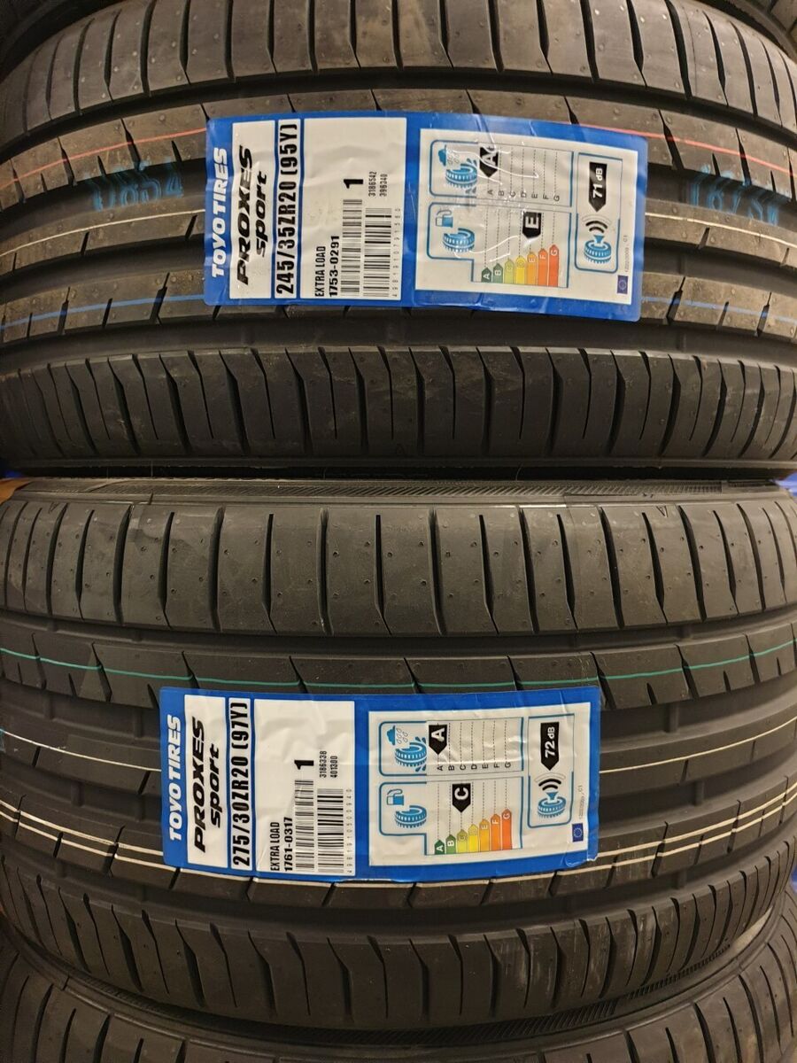 4X NEW TOYO PROXES SPORT 275/30 ZR20 245/35 ZR20 CAR TYRES 4X NEW TOYO PROXES SPORT 275/30 ZR20 245/35 ZR20 CAR TYRES