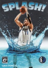 Luka Doncic 2022-23 Panini Optic Basketball Splash #11 NBA Mavs Euro Step 