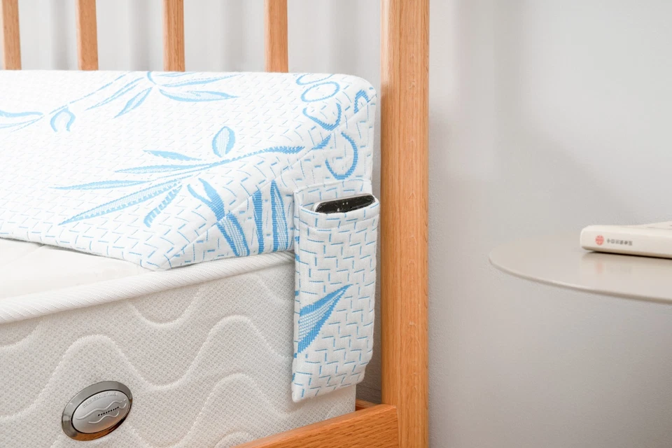 Almohada de cuña para cama, cabecero almohada cuña, relleno de huecos para cama cerrar el hueco (0-6") Foto 2 de 4