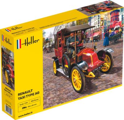 1/24 Modell Renault Taxi Art Ag - Heller 30705