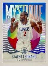 2020-21 Illusions Kawhi Leonard Blue Sapphire Mystique Acetate SP #19 Clippers