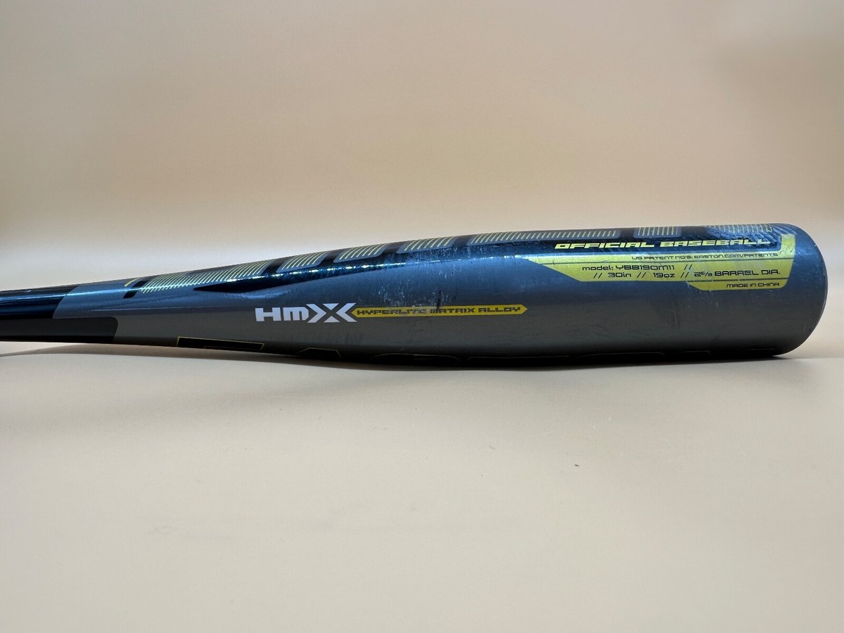 Batte en alliage Easton Omen Hyperlite Matrix modèle YBB190M11 30 19