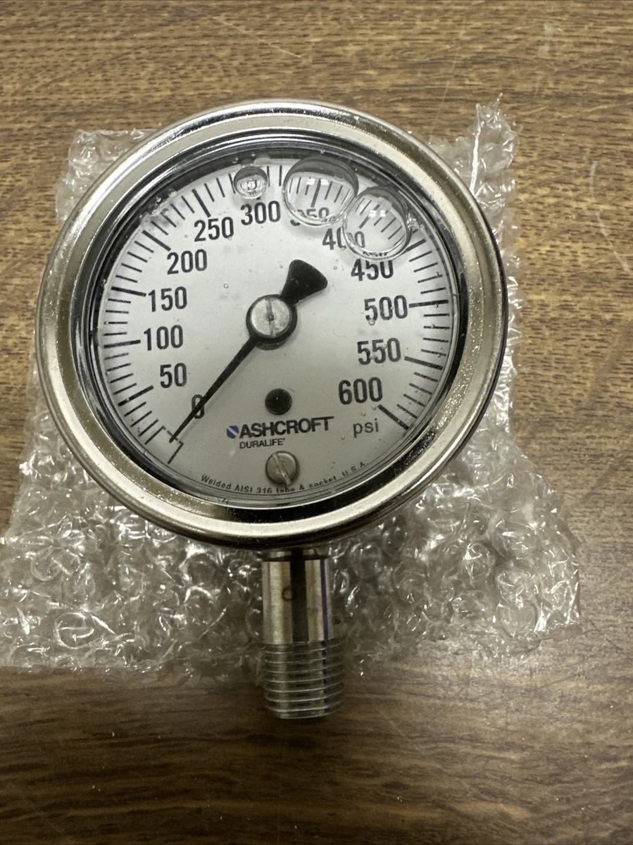 Manomètre analogique Ashcroft 1005 – Instrumentation