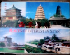 57044c Set 12 Postkarten China Places of inte...