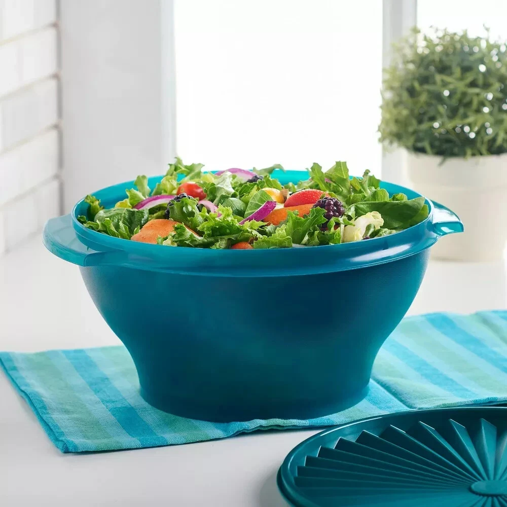 Tupperware Three Piece Salad Bowl 