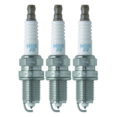 NGK Laser Platinum Spark Plug Set (3 Pieces) 3573 For Daihatsu Charade 1.0 L3