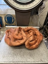 Rusty Brown Alpaca Roving/Laps 50g for Crafting/Spinning and Wet Felting