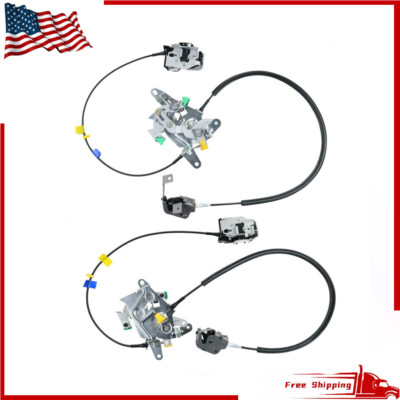 6C3Z28264A00A 6C3Z28264A01A Rear L+R Door Latch & Cable Extended Cab Fits Ford