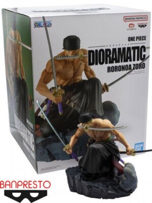 One Piece Roronoa Zoro Brush Tones Version Dioramatic Statue | eBay