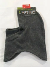 Tek Gear 4 in 1 One Size Microfleece Hood - Charcoal Heather NWT