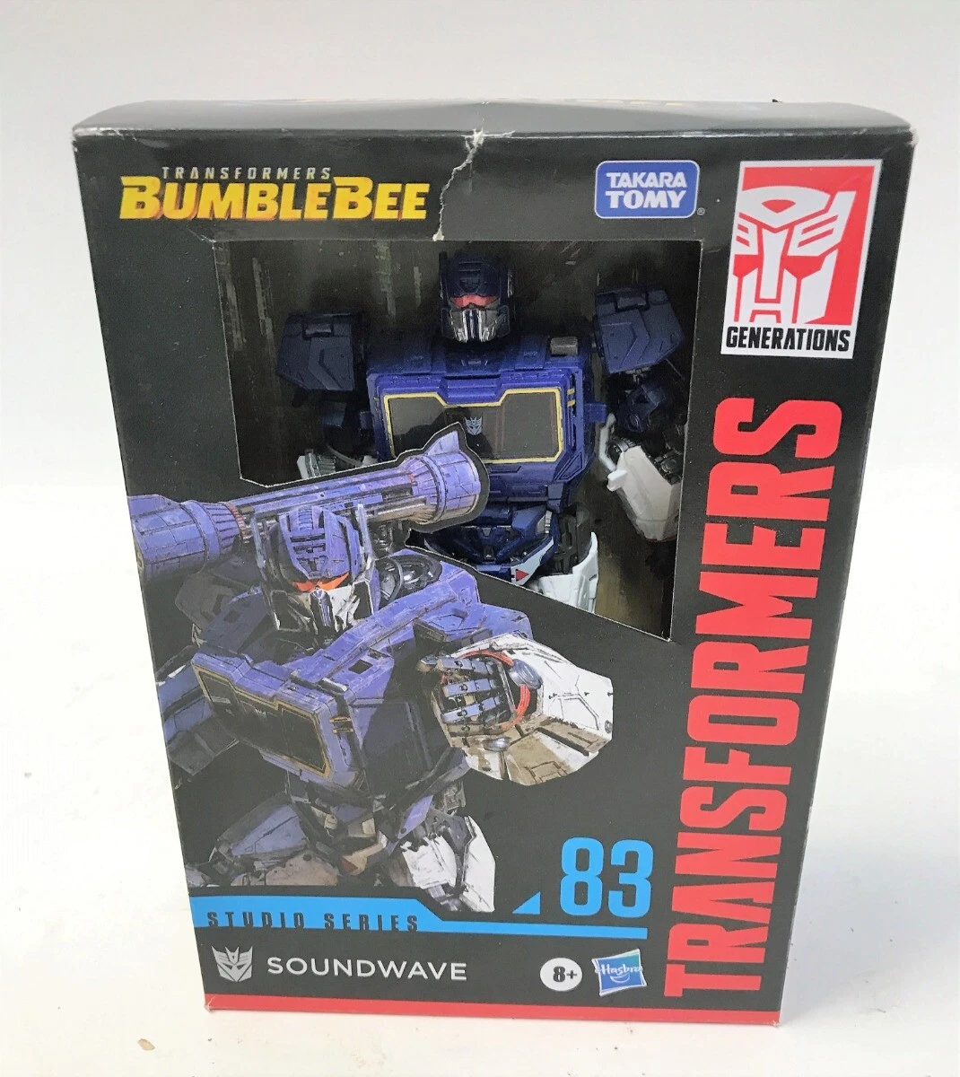 Transformers Studio Series 83 Voyager Transformers: Bumblebee Soundwave  Action Figure