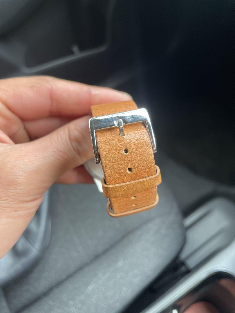 NIXON genuine leather belt watch YN0P3U eBay