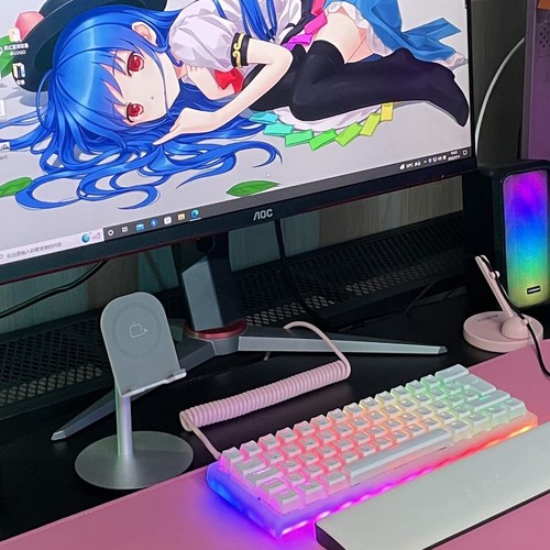Cable USB C personalizado resorte enrollado metal aviador para PC Mac PS4 teclado Xbox - Imagen 62 de 62