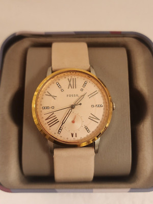 FOSSIL Gazer Pink Dial Ladies Multifunction Watch ES4163