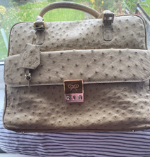 Anya Hindmarch Carker Ostrich Bag