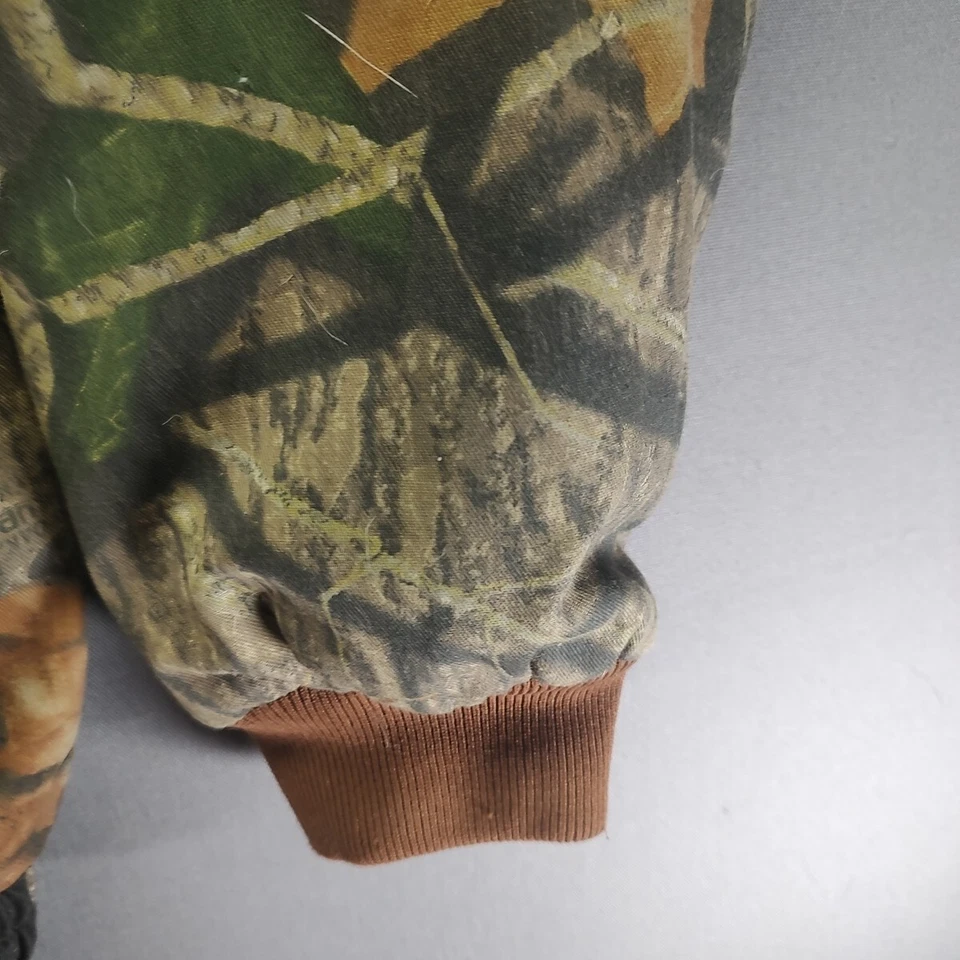 Chaqueta grande de camuflaje de roble musgo para niños Foto 3 de 4