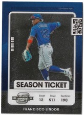 2021 Panini Contenders Optic FRANCISCO LINDOR #91 Mets