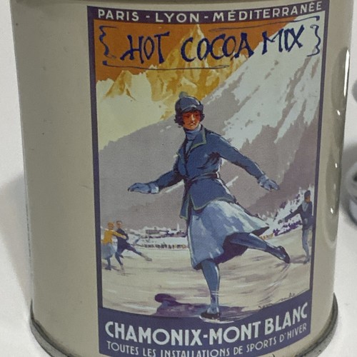 Collectible Metal Hot Cocoa Mix Canister - Empty W/Small Dent In Side - Bild 11 von 12